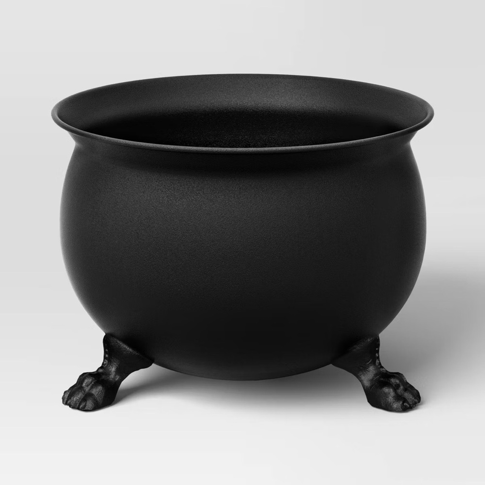 Small Halloween Cauldron Black - Threshold